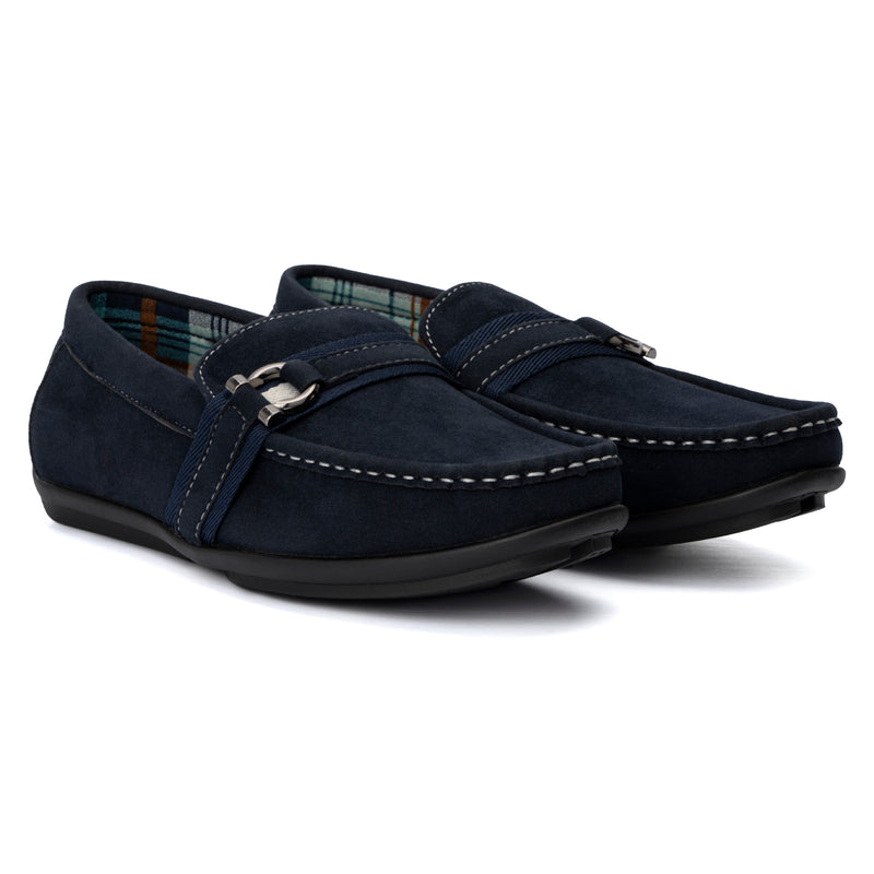 Boys suede loafers on sale